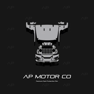 For 22-23 Jeep Wrangler 4XE High Altitude Sahara Paint Protection PPF Kit Gloss - Image 1 of 4