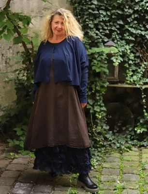 Privatsachen - Lagenlook JACKE SOULVIEL Gr 44 bis 54 - sehnen - Bild 1 von 4