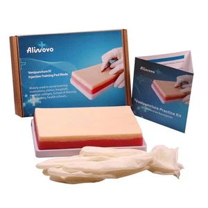 Kit de práctica de punción venosa Flebotomía IV inserción, extracción de sangre, inyección, ven... - Imagen 1 de 5