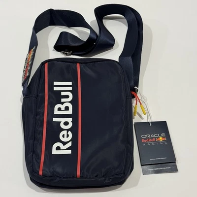 Red Bull Racing Oracle F1 Team Crossbody Shoulder Bag Navy Blue Adjustable Strap - Image 1 of 4
