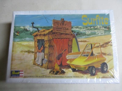 Revell H-1240-200 Ed Big Daddy Roth Surfite Tiki Hat Static Kit 125 NEW ORIGINAL BOX - Image 1 of 4