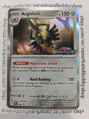Pokemon Aegislash SVP 060 Black Star Promo NM - Image 1 of 3