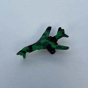 Micro Machines Military USAF B1 B Fighter Jet Black/ Green Galoob GC - Picture 1 of 5