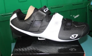ZAPATOS DE CICLISMO DE CARRETERA GIRO 48 EU US 13.5 PROLIGHT SLX II EC90 CARBONO BLANCO Y NEGRO - Imagen 1 de 6