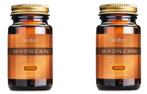 2X Brons Dr Viton 100% natuurlijk en biologisch - sunless tanning 30 capsules - Imagen 1 de 1