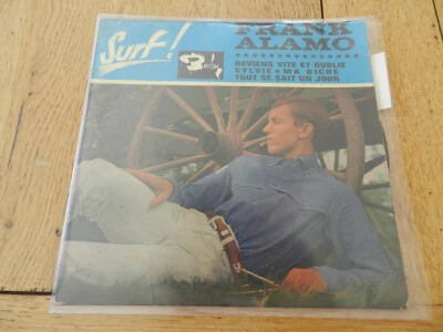 45 tours FRANK ALAMO avec languette - Photo 1/4