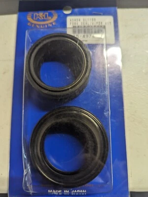 Kit de sello/limpiaparabrisas de aceite de horquilla genuino K&L 15-4974 se adapta a: Harley-Davidson y Honda Foto 1 de 2