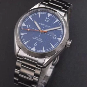 Reloj de pulsera automático Corgeut con correa de acero 41 mm para hombre Luminos zafiro Miyota - Imagen 1 de 14