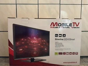 Mobile TV Silverline 22 DVDS2BT, 24" LED TV, DVD Player 12V/230V Womo, NEU 12V - Bild 1 von 2