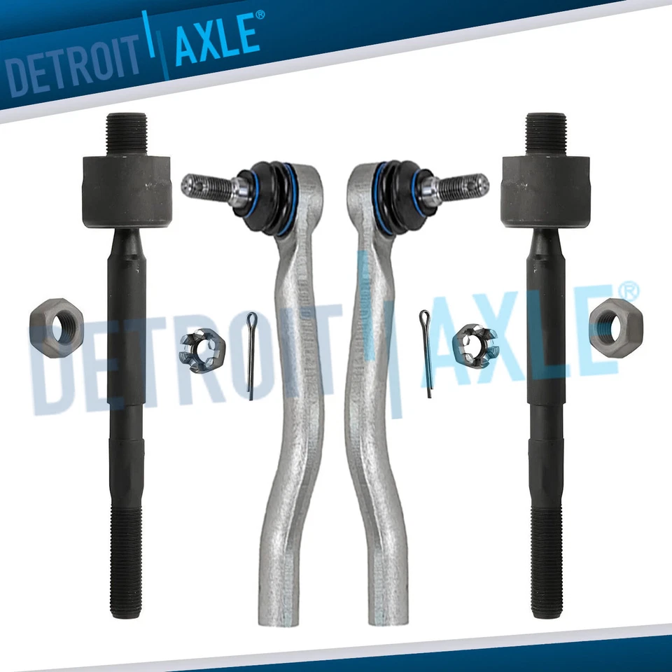 Front Inner and Outer Tie Rod Links for 2019 - 2025 Honda Civic Insight Integra - Image 1 of 4