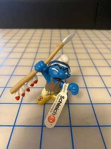 smurfs 20550 native american / indian spear smurf - Picture 1 of 2