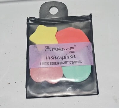 Esponja cosmética exuberante y de felpa Avon The Creme Shop Foto 1 de 4