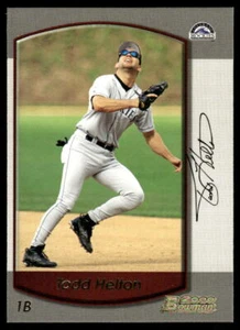 Todd Helton 2000 Bowman #6 Colorado Rockies - Picture 1 of 2