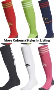Adidas gemischte Fußballsocken Größe 2-3,5 6,5-8 8,5-10 11-12,5 NEU Herren Fußball - Bild 1 von 11