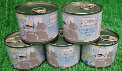 ( 18,91€/kg) 5x MjAMjAM blanchierte Wildente mit Kürbis Katzennahrung Versand0€ - Bild 1 von 4