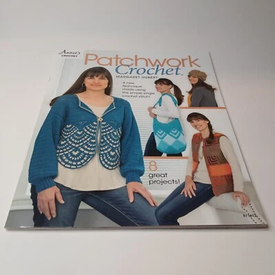 Annie's Patchwork Crochet A New Technique Using Simple Single Stitch 8 Projects - Image 1 of 4