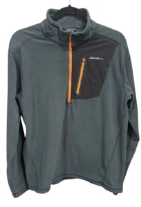 Eddie Bauer First Ascent Men’s 1/4 Zip Fleece Size Large Hiking Outdoor - Picture 1 of 3