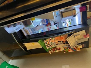 samsung refrigerator French door with ice and water - Picture 1 of 3