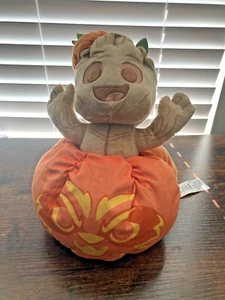 Peluche Calabaza Halloween Baby Groot Guardianes de la Galaxia 13" Parques Disney Usado en Excelente Condición - Imagen 1 de 8