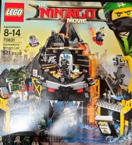 LEGO NINJAGO PELÍCULA #70631 Guarida del Volcán Garmadon Retirado SIN CAJA/Bolsas Selladas - Imagen 1 de 6