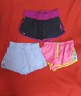 Lot Of 3 Pair Medium Lined Running Shorts Nike Under Armour Layer 8 Performance