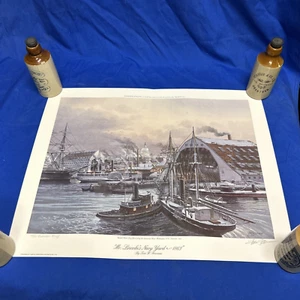 Tom W. Freeman "Mr. Lincoln's Navy Yard" Verlag Proof signiert und nummeriert - Bild 1 von 13