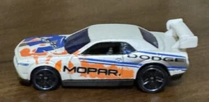 Dodge Challenger Drift Car Hot Wheels 2012 Code Cars #D51 White PR5 1:64 Loose - Picture 1 of 7