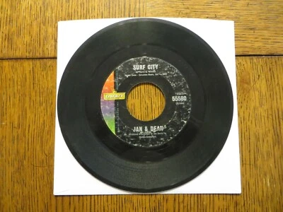 Jan & Dean - Surf City / She's My Summer Girl 1963 Liberty 55580 Vinyl Single Foto 1 de 2