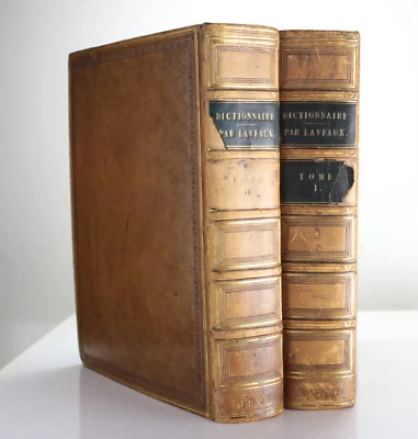 Jean Charles Laveaux, Nouveau Dictionnaire de La Langue Francaise - Image 1 of 4