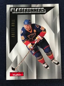 Brett Hull Skybox Impact Bladerunners card 8 of 25, 1996 -97 NHL, Blues - Picture 1 of 2