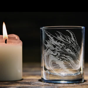 DRAGON Shot Glass - Picture 1 of 3