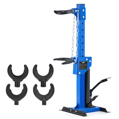 OMT Hydraulic Strut Coil Spring Compressor with 4 Spring Clasps 8 Height Levels - Image 1 of 4