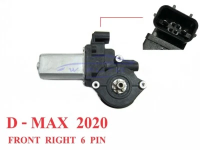 FRONT DOOR RIGHT 6-PIN POWER WINDOW MOTOR FITS ISUZU DMAX D-MAX 2020-2024 - Image 1 of 4