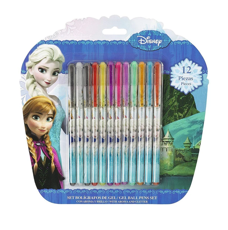 Disney Frozen – 12 Gel - Kugelschreiber NEU NEW - Bild 1 von 1