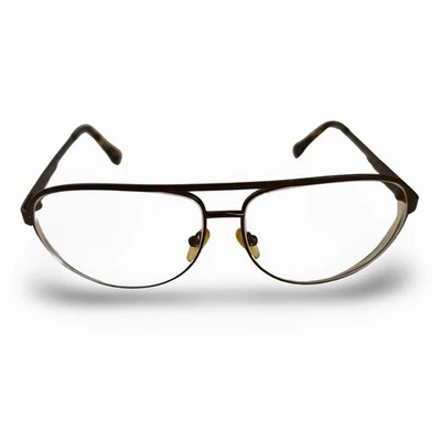 Monturas de gafas de aviador Riff de marca Lucky para hombre clásicas grandes contemporáneas de metal Foto 1 de 4