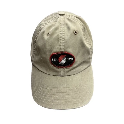 Vintage Twins Enterprise Beige NBA Portland TrailBlazers Fitted Hat Cap Size L - Image 1 of 4