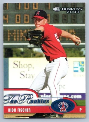 2003 Leaf Rich Fischer #42 Anaheim Angels - Image 1 of 2