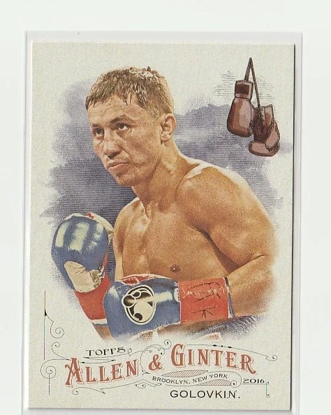 2016 Topps Allen and Ginter #119 Gennady Golovkin  - Image 1 of 2