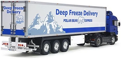 Tamiya 1/14 RC Big Truck No.19 Trailer 3-Axis Reefer Semi-Trailer Kit 56319 F/S - Image 1 of 3