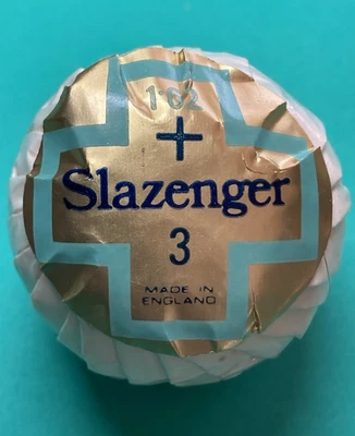 Wrapped Golf Ball Slazenger + 1.62 Size Made in England 1960 - Image 1 of 4
