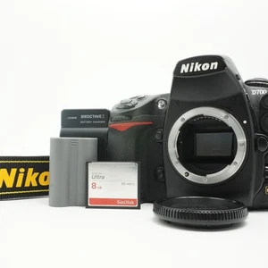 Nikon D700 12.1MP FX DSLR Camera Body Only + CF Card Tested from Japan - Picture 1 of 21