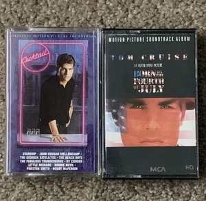 Born On The Fourth Of July & Cocktail Cassettes Movie Soundtracks Tom Cruise - Picture 1 of 3