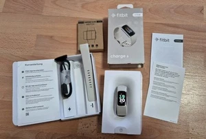 FITBIT Charge 6 Fitnesstracker GPS Herzfrequenz Smartwatch Porcelain Weiß in OVP - Bild 1 von 4