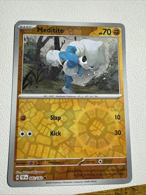 Meditite 082/162 Sv05: Temporal Forces Reverse Holo - Image 1 of 2