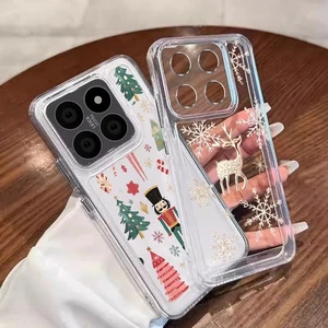 For Xiaomi Redmi Note 14 Pro 13 12 11 14T 13T Pro TPU Christmas Phone Case Cover - Picture 1 of 19