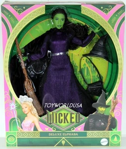 Mattel Wicked Deluxe Elphaba Doll - Picture 1 of 2