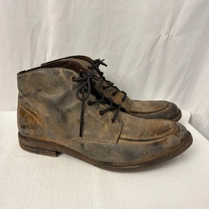 Bed Stu Roan Boots Mens Size 12 Brown Leather Distressed Cass  - Picture 1 of 9