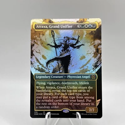 MTG / Atraxa, Grand Unifier / ONE / #316 / FOIL (Showcase) / Mythic / NM - Image 1 of 4