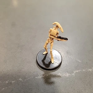 Star Wars Miniaturas Clone Wars BATTLE DROID #22 Sin tarjeta - Imagen 1 de 3
