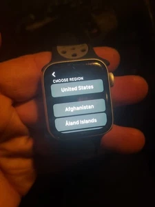 Apple watch series 4 40mm rose gold GPS works Great See Pics Good Overall - Picture 1 of 8